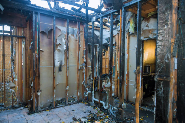 Professional Fire Damage Assessment technician working in Shoal Creek, AL